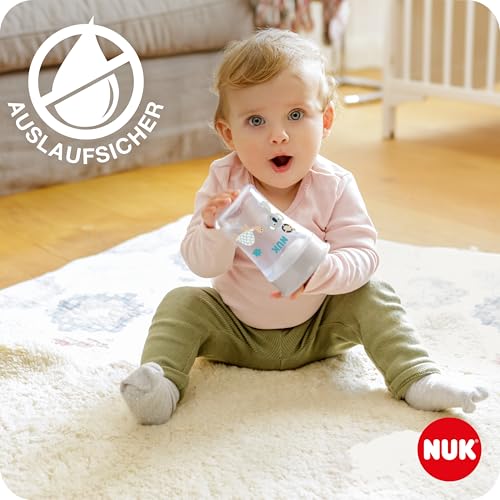 NUK Magic Cup & Mini Magic Cup Trinklernbecher-Set – auslaufsicher, Mint