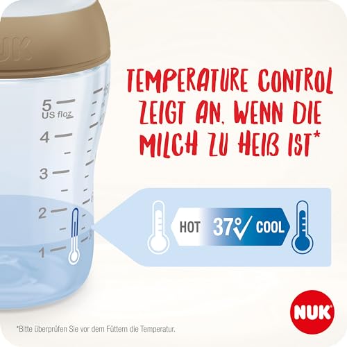 NUK Perfect Match Fütterset mit Vario Express-Sterilisator – 8-teilig