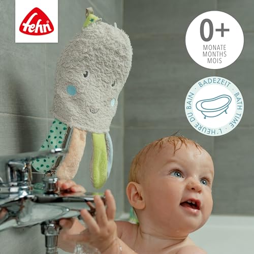 Fehn Waschhandschuh Oktopus – Tiermotiv
