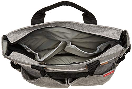 Skip Hop Wickeltasche Dash Signature – Heather Grey