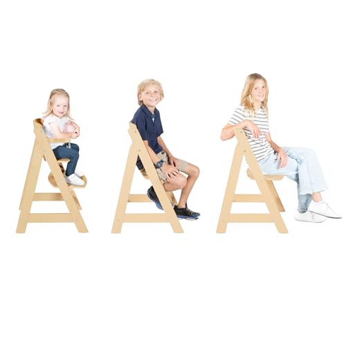 roba Treppenhochstuhl Sit Up III aus Holz – Natur