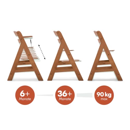 Hauck Alpha+ Hochstuhl – Walnuss