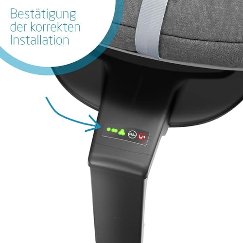 Maxi-Cosi Pearl Smart i-Size Kindersitz mit FamilyFix3 Base – Authentic Black