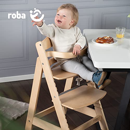 roba Treppenhochstuhl Sit Up III aus Holz – Natur