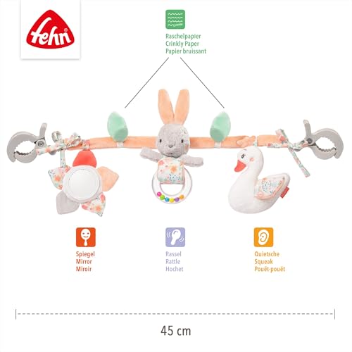 Fehn Kinderwagenkette Schwanensee – mit Clips