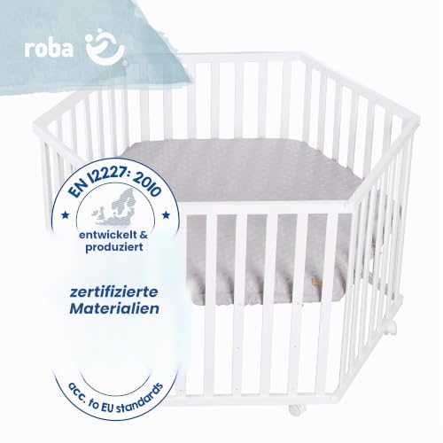 roba Laufgitter 6-eckig, roba Style – Grau