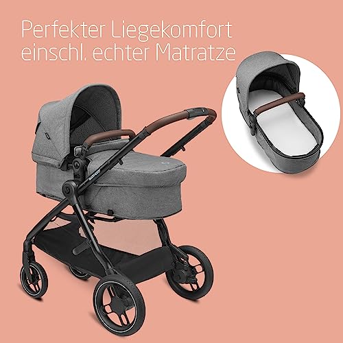 Maxi-Cosi Zelia S Trio 3-in-1 Kinderwagen-Set – Grau
