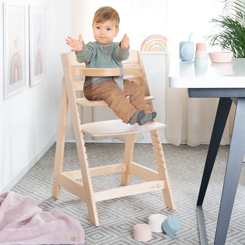 roba Treppenhochstuhl Sit Up III aus Holz – Natur