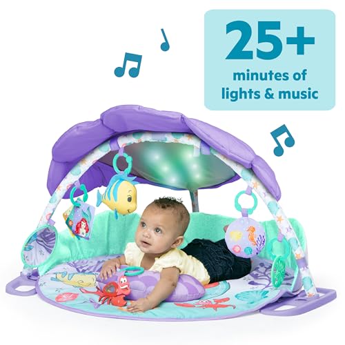 Bright Starts Spieldecke Die kleine Meerjungfrau – Musik & Licht
