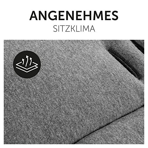 Hauck Universal-Sitzauflage für Kinderwagen Pushchair Seat Liner – Charcoal