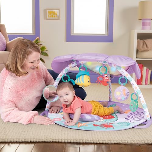 Bright Starts Spieldecke Die kleine Meerjungfrau – Musik & Licht