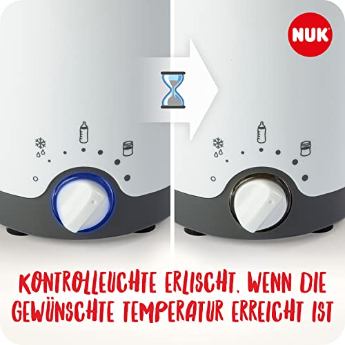 NUK Thermo 3-in-1 Flaschenwärmer – Weiss