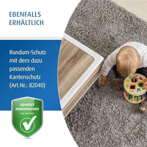 Reer Eckenschutz soft – 4er-Pack, Weiss