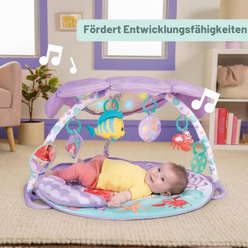 Bright Starts Spieldecke Die kleine Meerjungfrau – Musik & Licht