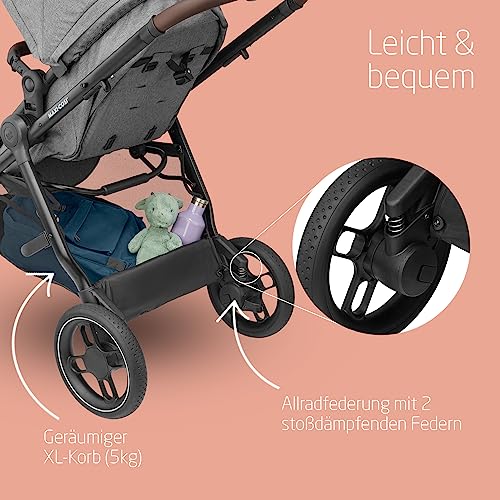 Maxi-Cosi Zelia S Trio 3-in-1 Kinderwagen-Set – Grau
