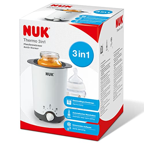 NUK Thermo 3-in-1 Flaschenwärmer – Weiss
