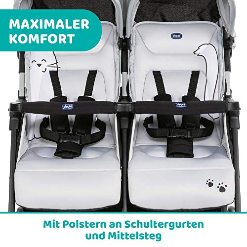 Chicco OHlalà Twin Zwillingsbuggy – Grau