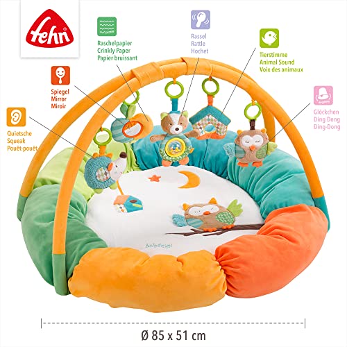 Fehn 3-D-Activity-Nest Spielbogen Eule – Sleeping Forest