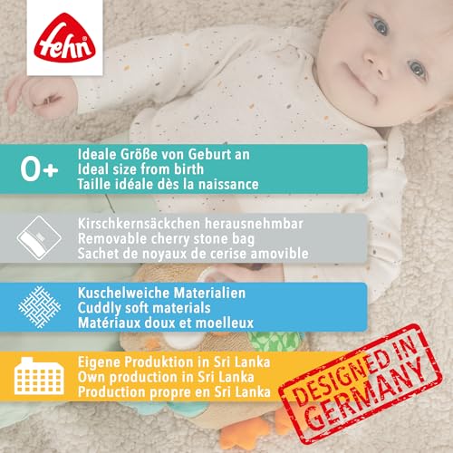 Fehn Kirschkernkissen Otter Theo – herausnehmbares Wärme-/Kältesäckchen