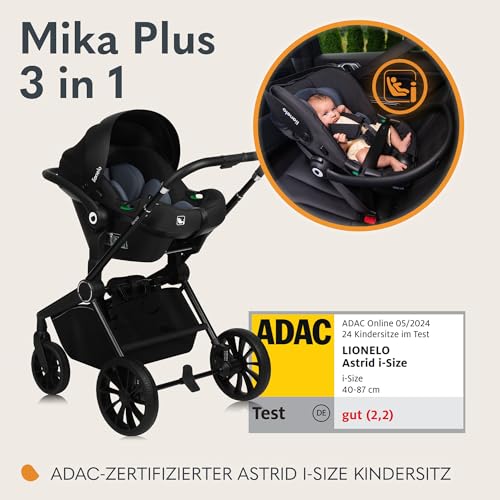 Lionelo MIKA PLUS 3-in-1 Kombikinderwagen – Grün