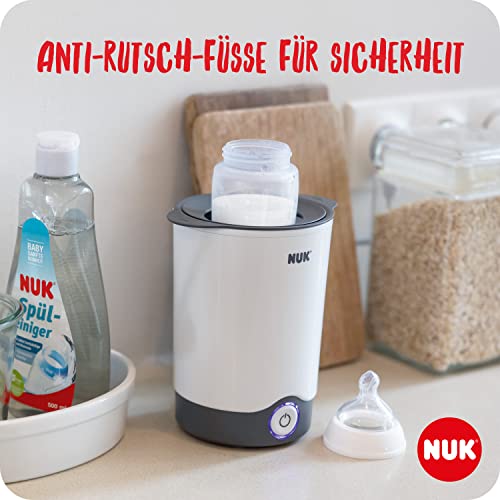 NUK Thermo Express Plus Flaschenwärmer – mit 12-V-Reiseadapter