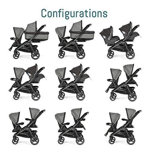 Peg Perego Regenschutz Book For Two – durchsichtig