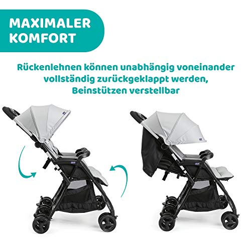 Chicco OHlalà Twin Zwillingsbuggy – Grau