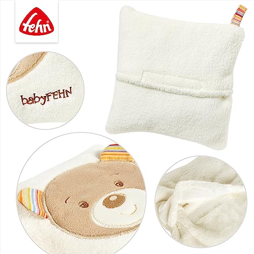 Fehn Kirschkernkissen Teddy – Rainbow