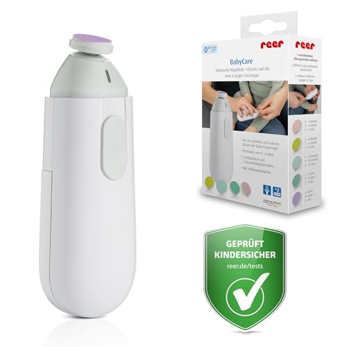 Reer elektrische Nagelfeile Baby Care – 5 Aufsätze