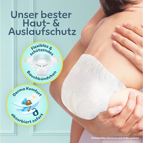 Pampers Premium Protection Windeln – Grösse 1, 180 Stück