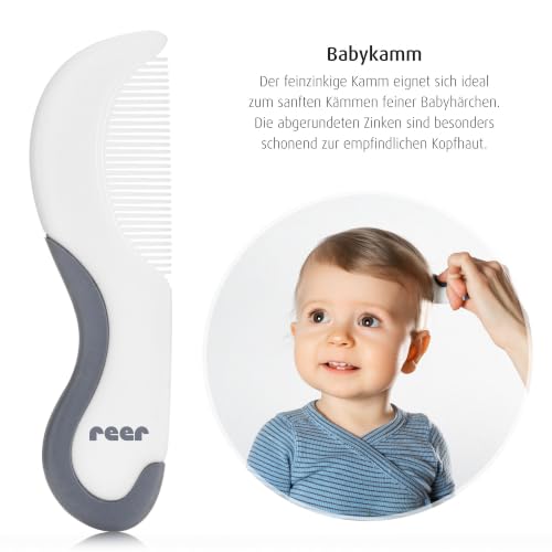 Reer BabyCare Haarpflege-Set mit Ziegenhaar – 2-teilig