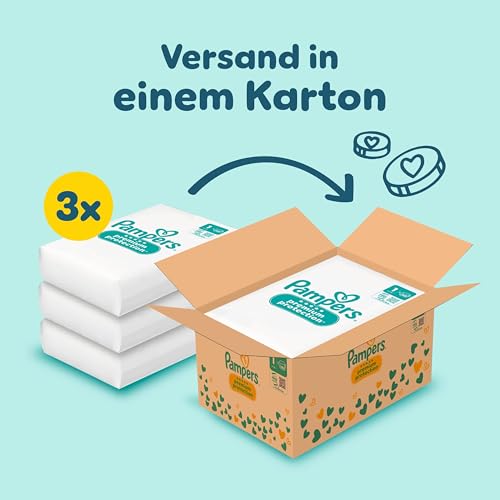 Pampers Premium Protection Windeln – Grösse 1, 180 Stück