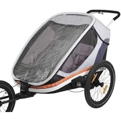 Hamax Fahrradanhänger-Regenschutz für Outback One & Avenida – Transparent