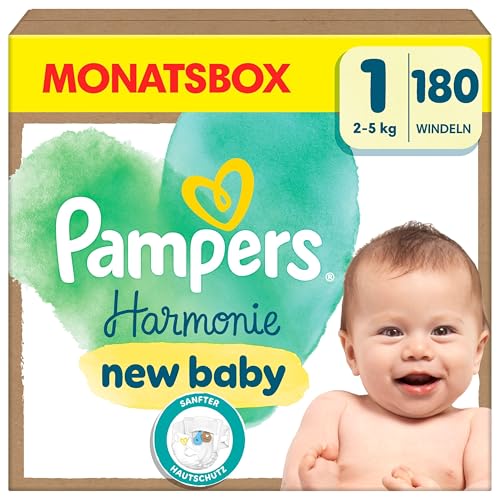 Pampers Harmonie Windeln Grösse 1 – 180 Stück
