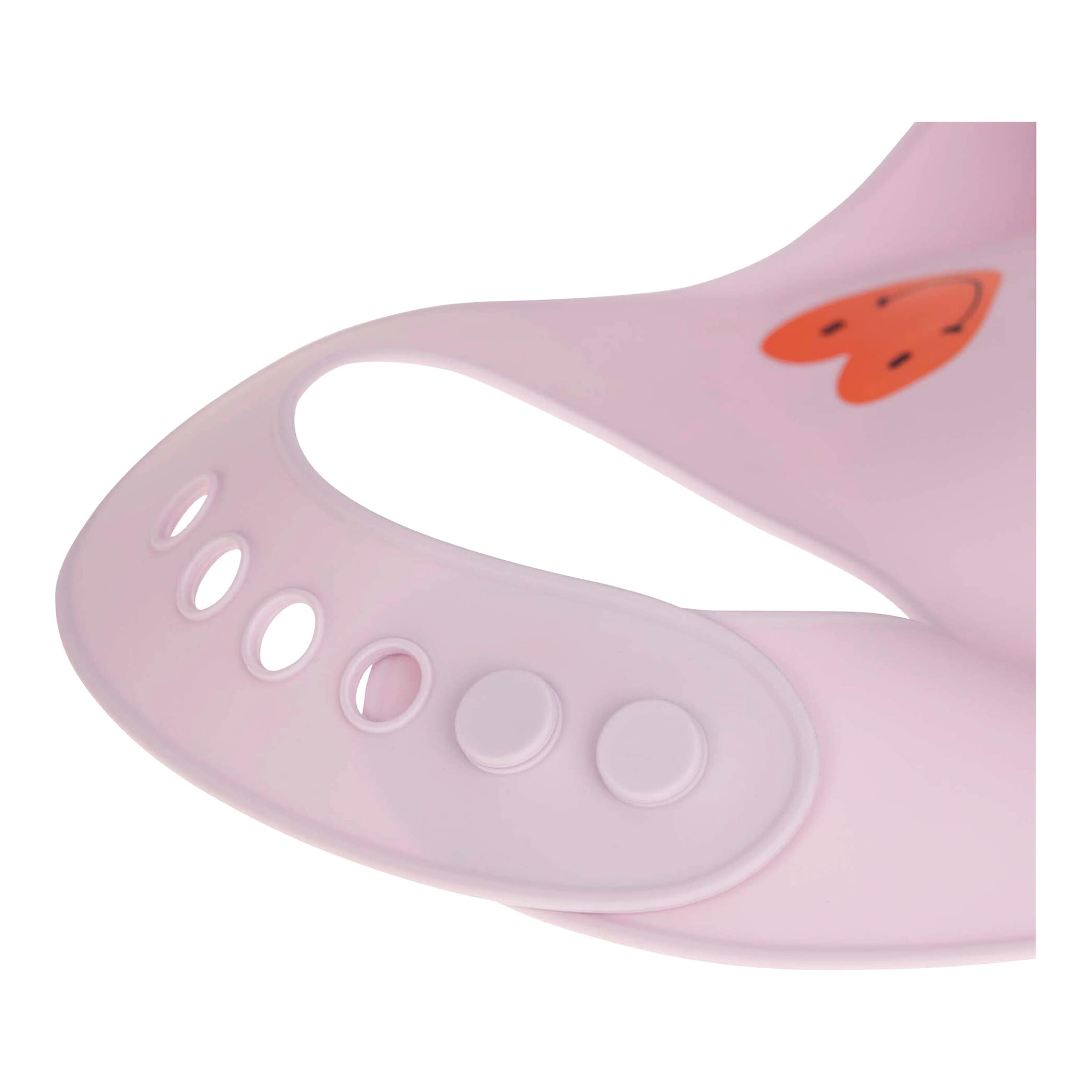 LÄSSIG Baby Silikon Lätzchen - Happy Rascals Heart