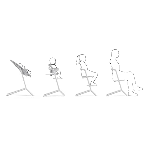 CYBEX Gold LEMO Hochstuhl 4in1-Set – All White