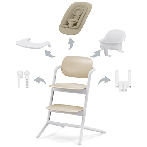 CYBEX Gold LEMO Hochstuhl 4in1-Set – Sand White