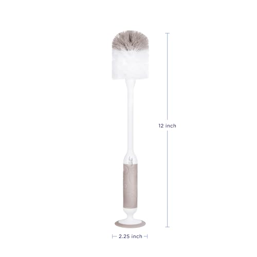 Ubbi Deluxe Flaschenbürsten-Set – Taupe