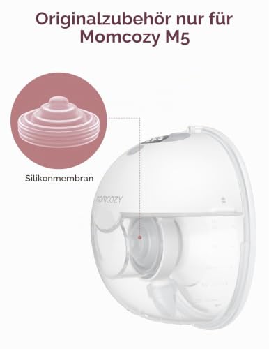 momcozy Brusthauben für Milchpumpe M5 – 2 Stück