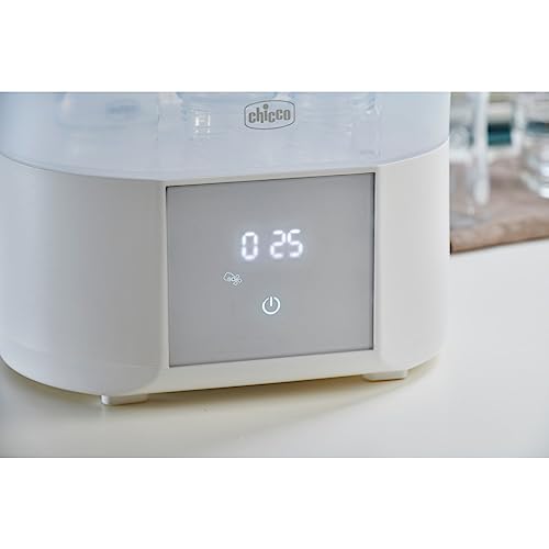 Chicco Flaschensterilisator mit Trocknungsfunktion – 6 Flaschen