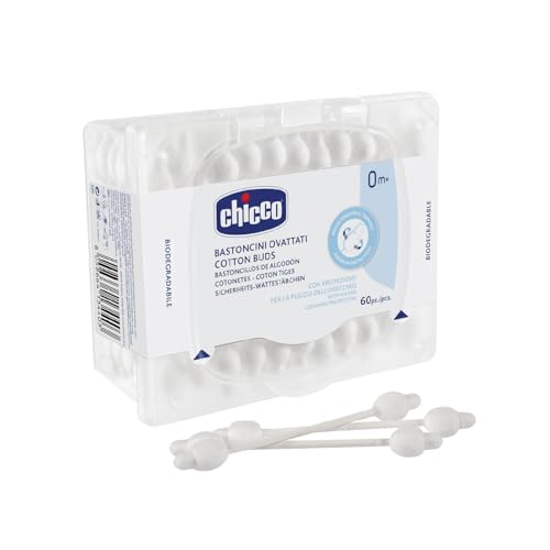 Chicco Ohrenhygienestäbchen – 60 Stück