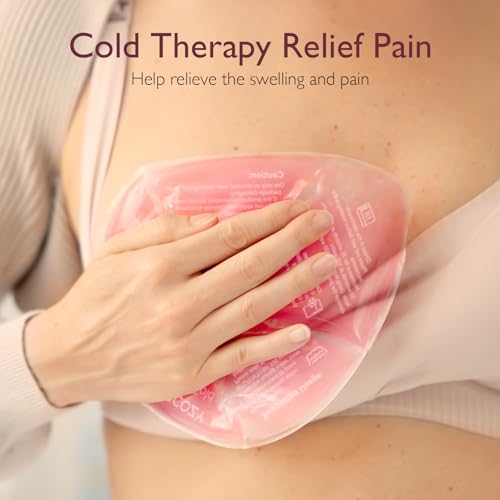 momcozy Brusttherapie-Kompressen wiederverwendbar – Rosa
