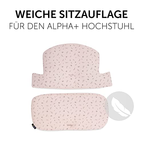Hauck Hochstuhl-Sitzkissen Highchair Pad Select – Alpha+, Beta+ & Arketa – Flowers Rose
