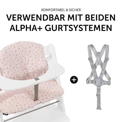 Hauck Hochstuhl-Sitzkissen Highchair Pad Select – Alpha+, Beta+ & Arketa – Flowers Rose