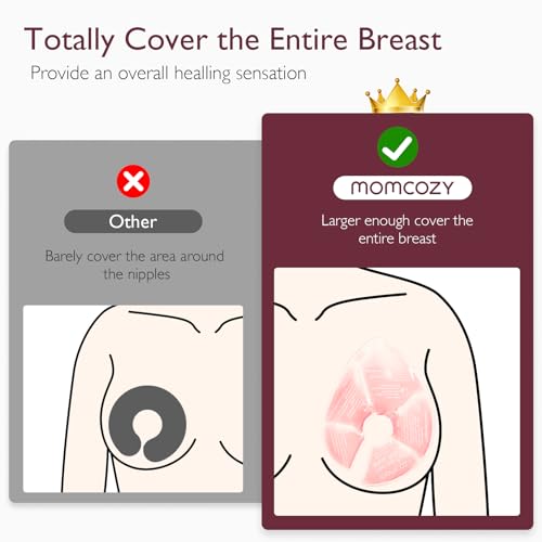 momcozy Brusttherapie-Kompressen wiederverwendbar – Rosa