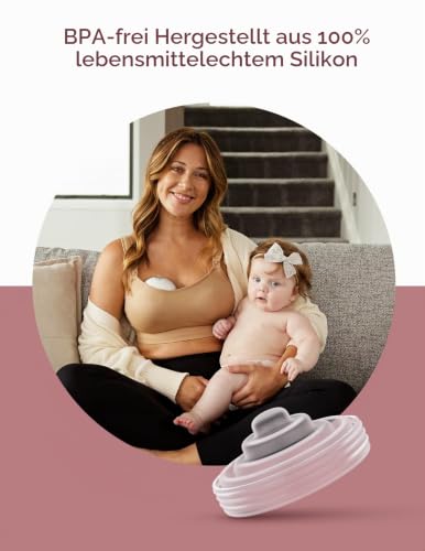 momcozy Brusthauben für Milchpumpe M5 – 2 Stück