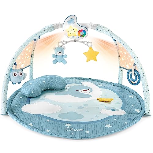 Chicco 3in1 Spielmatte mit Projektor und Musik – Blau
