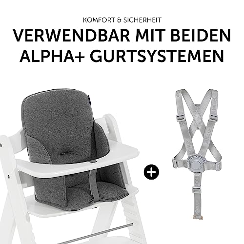 Hauck Alpha Cosy Sitzverkleinerer – für Alpha+, Beta+ & Arketa, Dunkelgrau