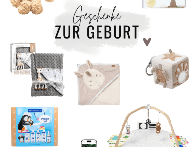 Baby Geschenke zur Geburt – über 30 Ideen für Mädchen und Jungen Geschenke-zur-Geburt-Junge-Mädchen
