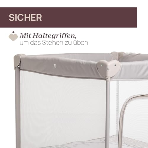 Chicco Laufgitter Open Box Square faltbar – 80 × 80 cm